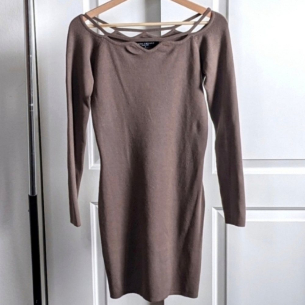Akira Chicago Cut Out Neckline Dress